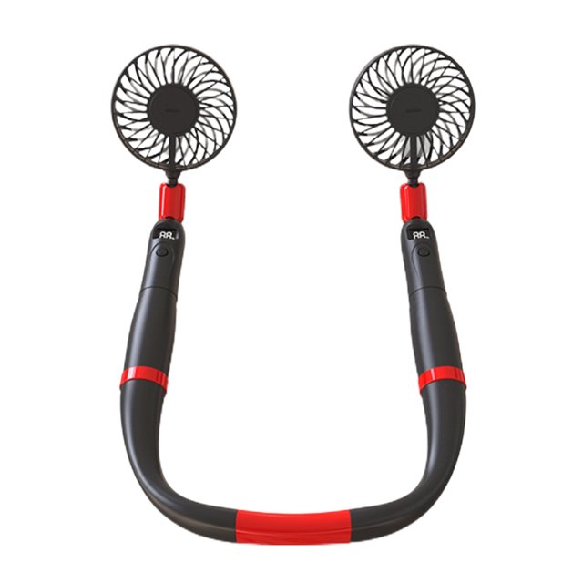 Cuello Colgante Ventilador Usb Personal Ventilador De Mano Desmontable 2 En 1 Con 3 Velocidades Para Viajes Deportivos De Oficina En Casa seitruly HA047674-02
