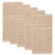 thumbnail image 1 of 10pcs Makeup Eyebrow Tattoo Practice Skin Salon Silicone Microblading Practice Skin for Beginner, 1 of 5