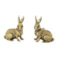 thumbnail image 1 of GROWTH TANK 2 Pieces Rabbit Cabinet Knob Brass Door Handles for Kitchen Wardrobe Dresser Brown, 1 of 9