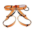 thumbnail image 3 of koolsoo Harnais d'Escalade Réglable, Ceinture d'Escalade pour Hommes Femmes Orange, 3 of 9