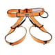 thumbnail image 4 of Arnés de grueso Cinturón de arnés de seguridad para cintura, equipo de supervivencia para rescatar Rappel Arbolista de naranja Macarena arnés de escalada en roca, 4 of 8