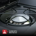 thumbnail image 4 of Nexgrill 3-Burner Propane Gas Grill with Side Burner, 52,000BTUs, 418 SQ. In. Cooking Space, BBQ Grill with Durable Steel Lid & Control Panel for Outdoor Cooking, Patios, and More - 720-0925S, 4 of 8