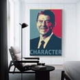 thumbnail image 3 of 20th Century American Politician Ronald Reagan Poster Gifts Canvas Painting Poster Wall Art Decorative Picture Prints Modern Decor 20x30inch(50x75cm), 3 of 6