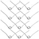 thumbnail image 4 of Resortes de repuesto para podadoras en forma de V, tijera para recoger jardín, 12 Uds., 4 of 6