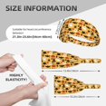 thumbnail image 2 of Halloween Ghost Pumpkin Headbands for Women Men, Workout Elastic Sweat Band for Yoga Running Cycling Gym Exercise Non Slip Head Bands for Women's Hair, 2 of 5