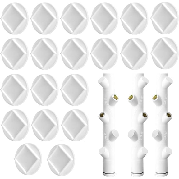 Hydroponic Pod Cover, Reusable Lids for Plant Grow Pod, for Vertical Garden Planting, Indoor Balcony Plant Flower