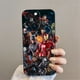 thumbnail image 3 of Marvel America capitán Cool para Apple iPhone 16 15 14 13 12 11 XS XR X Pro Max Plus Mini Funda negra para teléfono, 3 of 5
