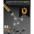 thumbnail image 4 of Juego de brocas Impact Allen Faqeegi, 20 piezas, 4 pulgadas, acero S2, 4 of 7