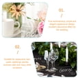 thumbnail image 3 of BRIGHTFUFU 12Ud Señal Acrílica Para De Asiento En Bodas Y Eventos, 3 of 8