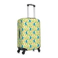thumbnail image 3 of Xecao Blue Rabbit print Elastic Luggage Cover, with double-sided print , is perfect for travel, business, and daily use, 3 of 9