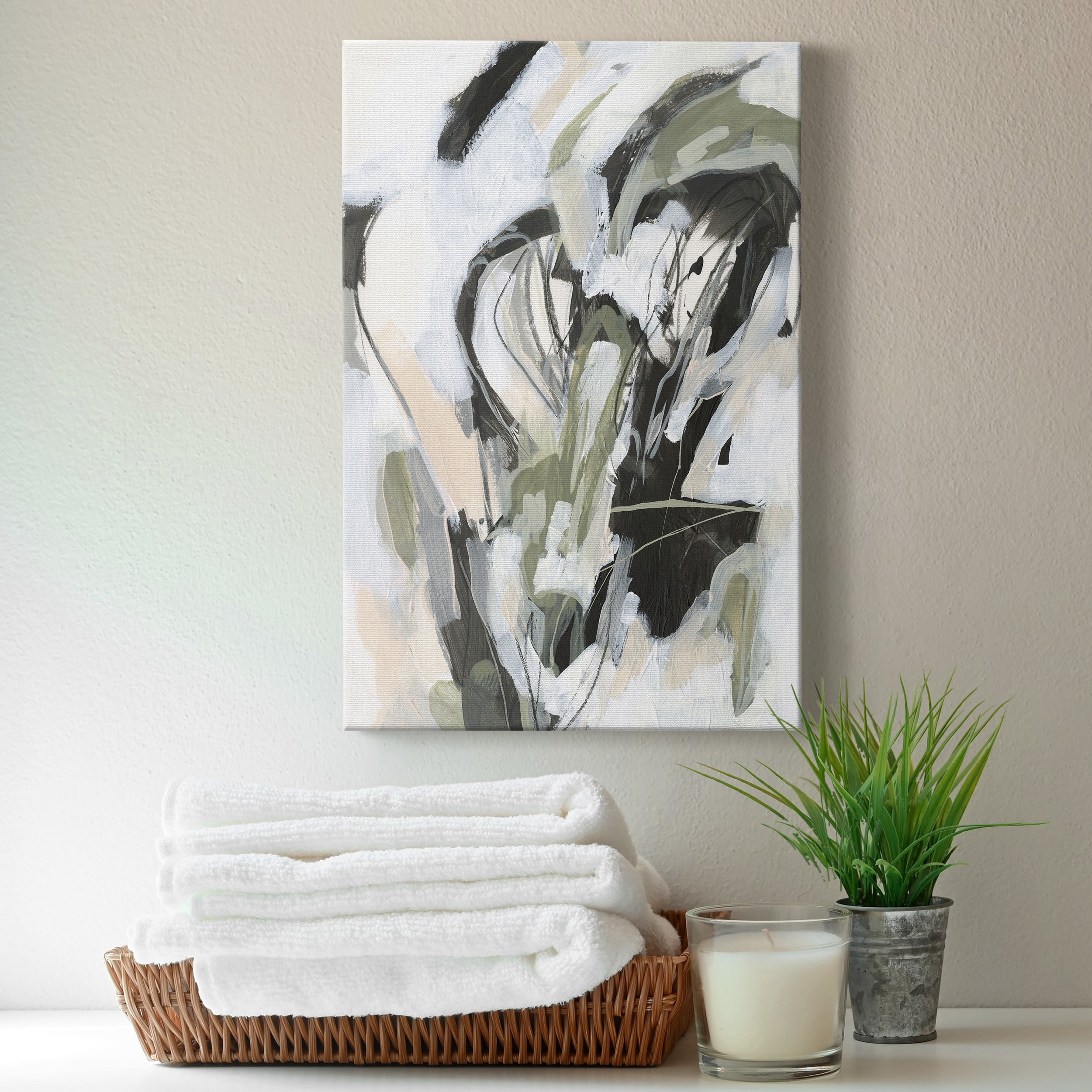 Electron Net I Premium Gallery Wrapped Canvas - Ready to Hang