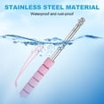 thumbnail image 4 of Uxcell 2-Pack Mástiles de Bandera Telescópicos de Mano, 4.6ft/1.4m de Acero Inoxidable, Mástiles de Bandera Portátiles Extendibles [Rosa], 4 of 7