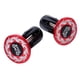 thumbnail image 2 of Tapones de Extremo DYNWAVEMX Bici de Carretera Aleaciones de Manillar Negro y Rojo, 2 of 8