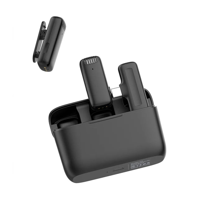 Micrófono Profesional Ulanzi J12 Con Entrada C Negro