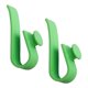 thumbnail image 2 of 2 ganchos para llaves para bolsos, tazas multiusos, llaveros portátiles, sombreros, clips para llaves para monederos. Verde, 2 of 7