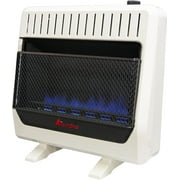 Hearth Sense Dual Fuel Vent less Blue Flame Heater with Base and Blower 30,000 BTU, T-Stat Control Model# BF30T-BB