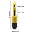 thumbnail image 2 of VBXOAE 2mm Circuit Maintenance Stab Wire Probe-Insulation Piercing Clip for Car Line Detector,Red and Black Color-Coded,In-Line Retention Feature,Easy Wire Testing and Identification,2PC Yellow, 2 of 3