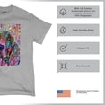 thumbnail image 4 of Tee Hunt Dean Russo Cute Love You Basset T-Shirt Colorful Dog Pet Men's Tee, Gray, Small, 4 of 5