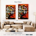 thumbnail image 4 of Elephant Stock Dreaming African Woman Wall Art - Vertical Canvas Wall Art - Living Room Wall Decor - People Canvas - Black And Orange Decor By Emmanuel Signorino - 32" x 48", 4 of 8