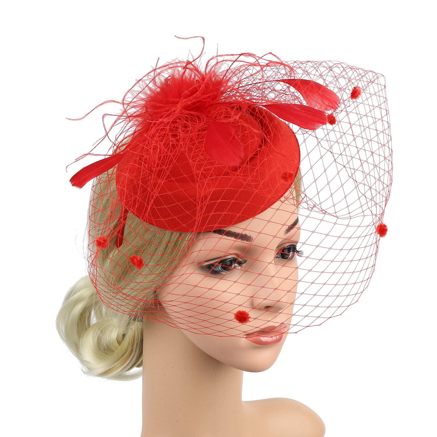 Large Wedding Fascinator Headband Aliceband Ladies Day Races Royal