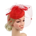 thumbnail image 1 of Gupgi Femmes Fascinator Chapeau de Cocktail Mariage Église Chapeaux Accessoires, 1 of 2