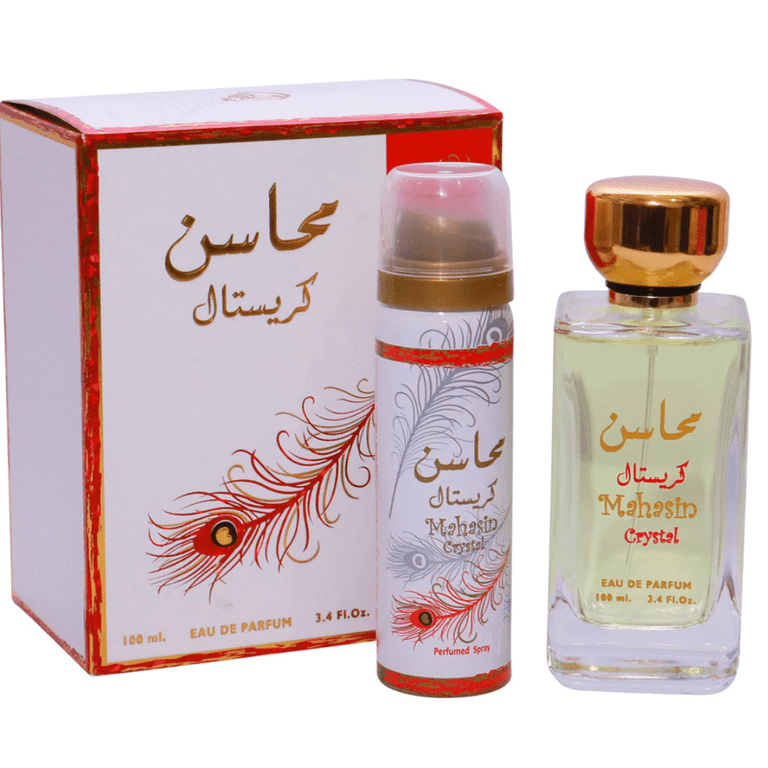 Lattafa, Ladies Floral Woody Musk EDP Spray 3.4 oz, Mahasin