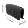 thumbnail image 4 of 4Pcs Silicone Assist Handle Holder - Heat Resistant Pot Handle Covers - Non- Handle Covers Handle Holder for Kitchen Pot Pan - Black, 4 of 6