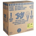 thumbnail image 3 of JOY #310 Sugar Ice Cream Cone, Classic Crunchy Tapered Wafer, 800/Box (Full Pallet – 19,200 Cones Total), 3 of 4