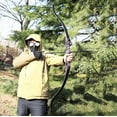 56" Recurve Bow with 30 Max Draw 30 35 40 45 50lb Draw Weight Right