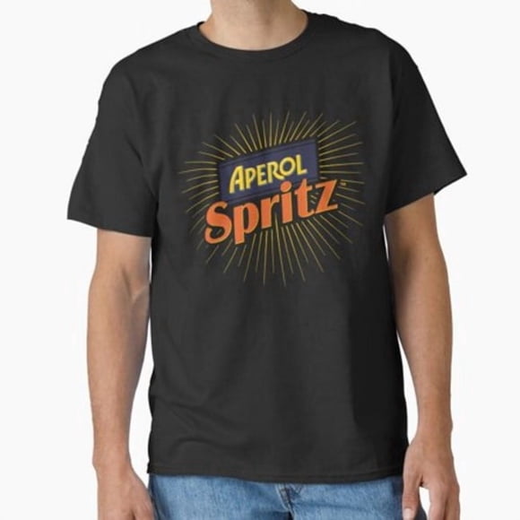 Aperol Spritz Italian Cocktail Alcohol Beverage Foodie Art Unisex T-Shirt, sizes up to 3XL