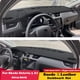 thumbnail image 2 of Alfombrilla de cuero para salpicadero de Skoda Octavia 3 A7 mk3 5e 2014-2019, alfombrilla para salpicadero, accesorios de estilo de coche, alfombra de gamuza, 2 of 5