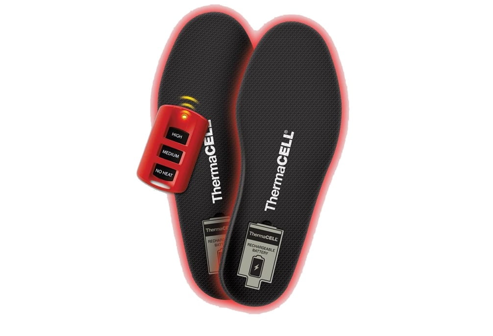 Discount------Thermacell Heated Insoles Wireless&Rechargeable Remote-Controlled 