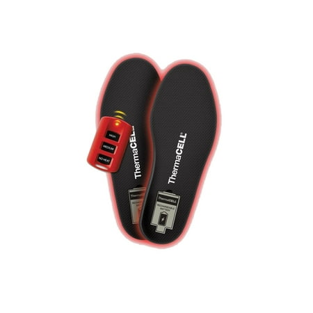 ThermaCELL Heated Insoles ProFLEX Wireless & Rechargeable, (Best Rechargeable Heated Insoles)