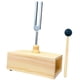 thumbnail image 3 of Diapasón de para meditación, de rendimiento, ideal para spa, y relajación. Instrumento de sonido con caja de resonancia de madera., 3 of 8