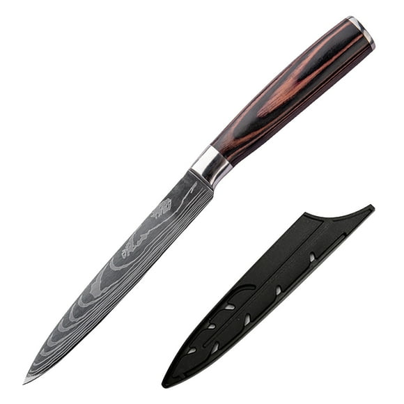 Clearance! Chef's Knife, Yoaney Meat Cutting Japanese Set of Kitchen Chef Cleaver Meat Vegetable Damascus Kitchen Set, A Knife