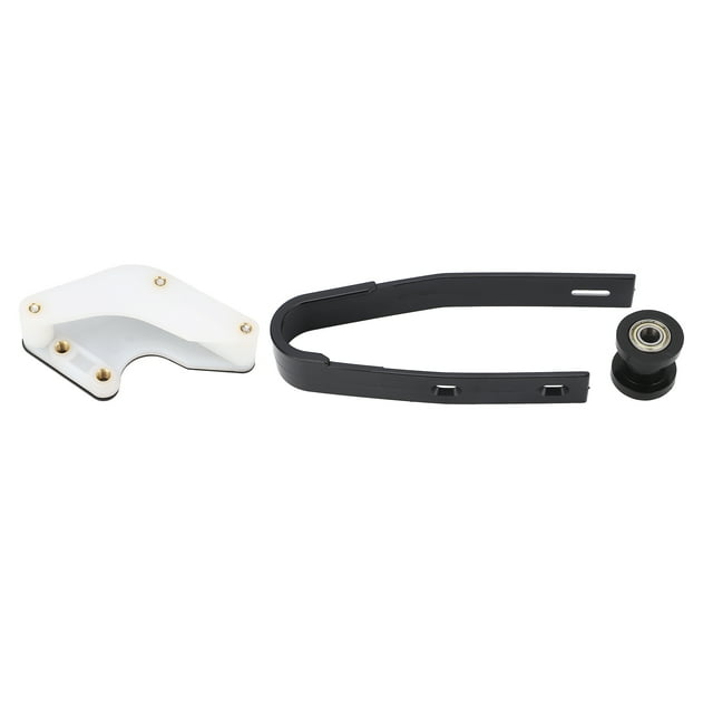 Kit de protección de cadena, tensor de rodillo de cadena de 10 mm, protector de brazo oscilante, guía de cadena, tensor de polea de rodillo de cadena, durabilidad mejorada