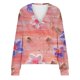 thumbnail image 5 of Cárdigan informal para mujer, chaqueta con botones estampados, abrigo de moda, blusa de poliéster para mujer, 5 of 5