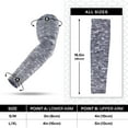 thumbnail image 6 of Cold Factor Instant Cooling UV Arm Sleeves - Camo, Polyester spandex, All Ages, 6 of 10