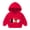 💖 Red, variant on onlyliua Unisex Toddler Kids Chicken Print Hoodie, Thanksgiving Long Sleeve Pullover Sweatshirt for Boys Girls