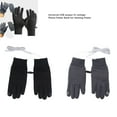 thumbnail image 3 of Gants chauffants USB, gants d'hiver électriques à écran tactile pour l'homme femme, anti-glissement du vent, avec une adhérence et une abrasion améliorées, une doublure en, 3 of 7