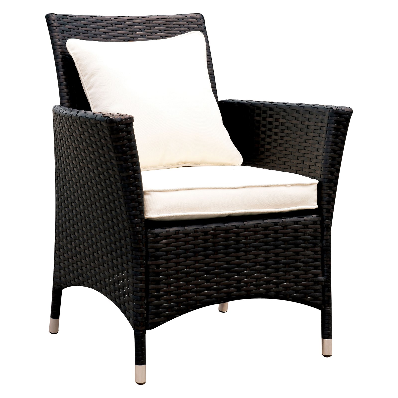 Furniture of America Karrot Contemporary Outdoor Dining Arm Chair - image 1 of 7