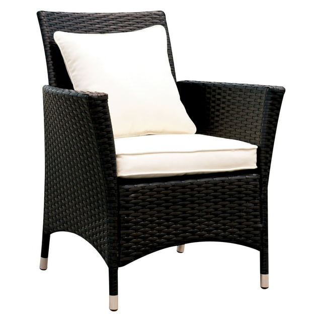 Furniture of America Karrot Contemporary Outdoor Dining Arm Chair