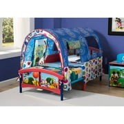 Delta Children Disney Mickey Mouse Plastic Toddler Canopy Bed, Blue