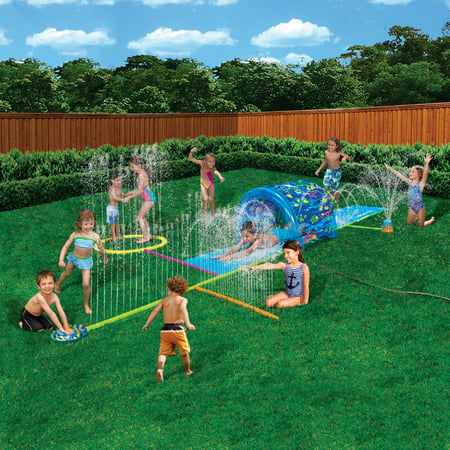 Banzai Splash 'N Slide Sprinkler Park (Best Water Sprinkler For Kids)