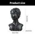 thumbnail image 2 of Resin Bust Mannequin for Necklace Earring Pendant Display Jewelry Stand Organizer Home Decoration Photography Props, 2 of 7