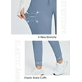 thumbnail image 4 of BALEAF Women's Fleece Lined Joggers High Waisted Water Resistant Thermal Winter Sweatpants Running Hiking Pockets Niagara XXL, 4 of 5