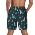 thumbnail image 2 of Lsque Mens Swim Trunks Cute Turtle Pattern - Bathing Suit Compression Liner - Beach Swim Shorts Swimwear - (S-3XL) - Stretch Quick Dry -X-Large, 2 of 9