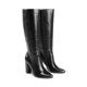 thumbnail image 4 of Botas DREAM PAIRS SDKB2406W Altas Hasta la Rodilla con Tacón Grueso Negro, 4 of 8