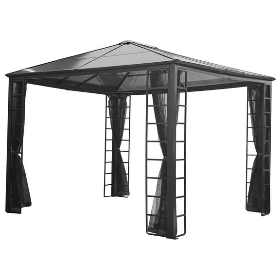 Sojag Turia 12 x 10 x 9 ft Grey Gazebo