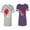 Men Heather / Women Purple, variant on He she is My Better Half Matching Couple Cotton Jerseys (Men Heather / Women Black) (Men S / Women S)